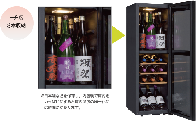 超激安 ワインセラー 53本収納 コンプレッサー式 小型 家庭用 日本酒